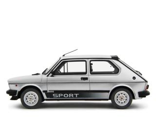 Fiat 127 Sport 70 HP - 1981 Grigio metallizzato Laudoracing 1:18 Resinemodell (Türen, Motorhaube... nicht zu öffnen!)